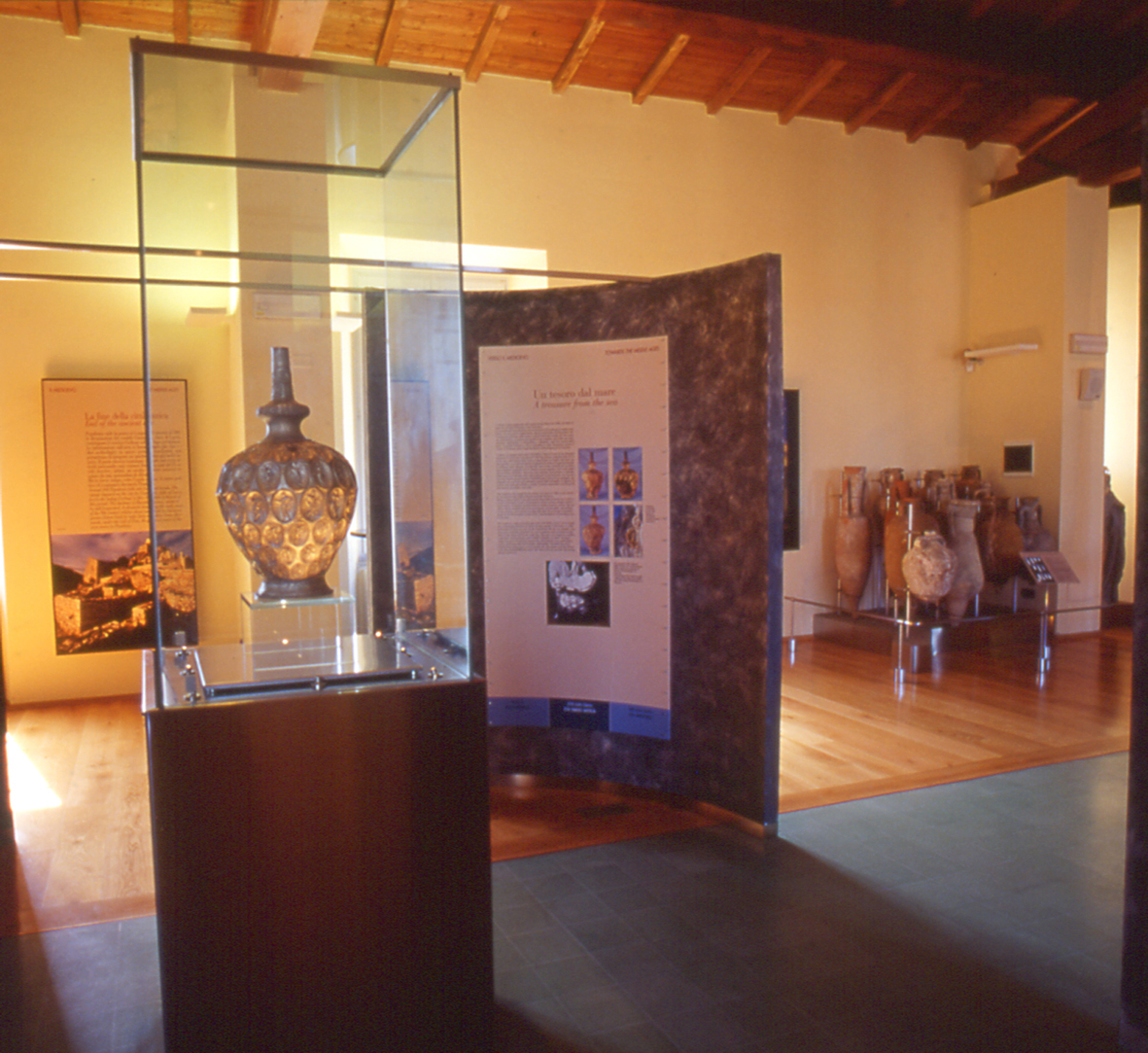 Das archäologische Museum des Gebietes von Populonia